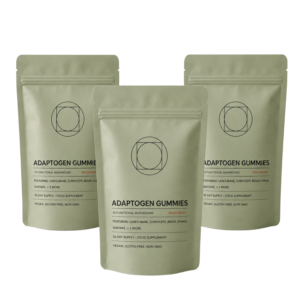 3 Pack I Mushroom Gummies